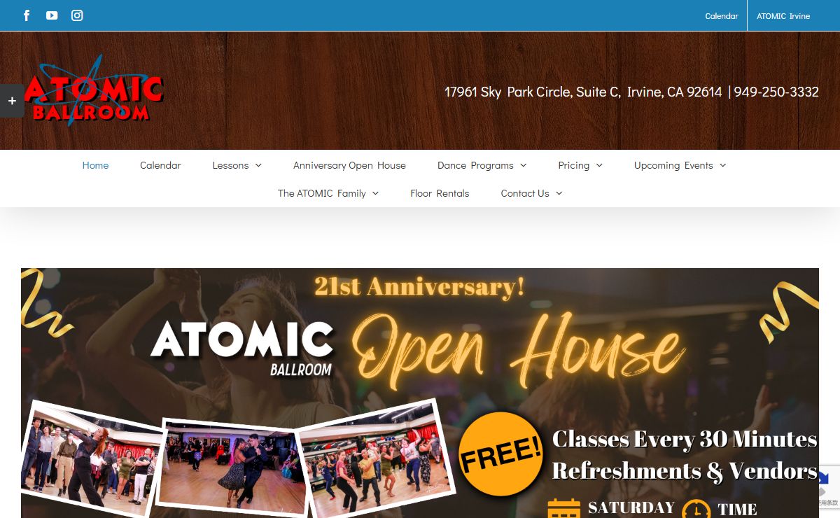 ATOMIC Ballroom | Irvine, CA in Orange County (OC)