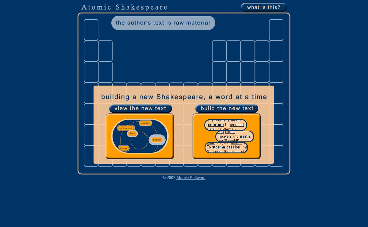 Atomic Shakespeare
