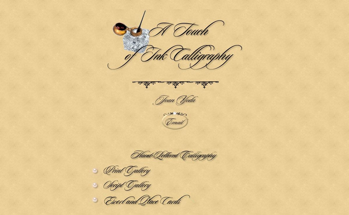 A Touch of Ink Index