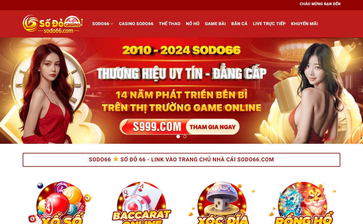 SODO66 | Trang Chủ Nhà Cái Casino Uy Tín Sodo66.com