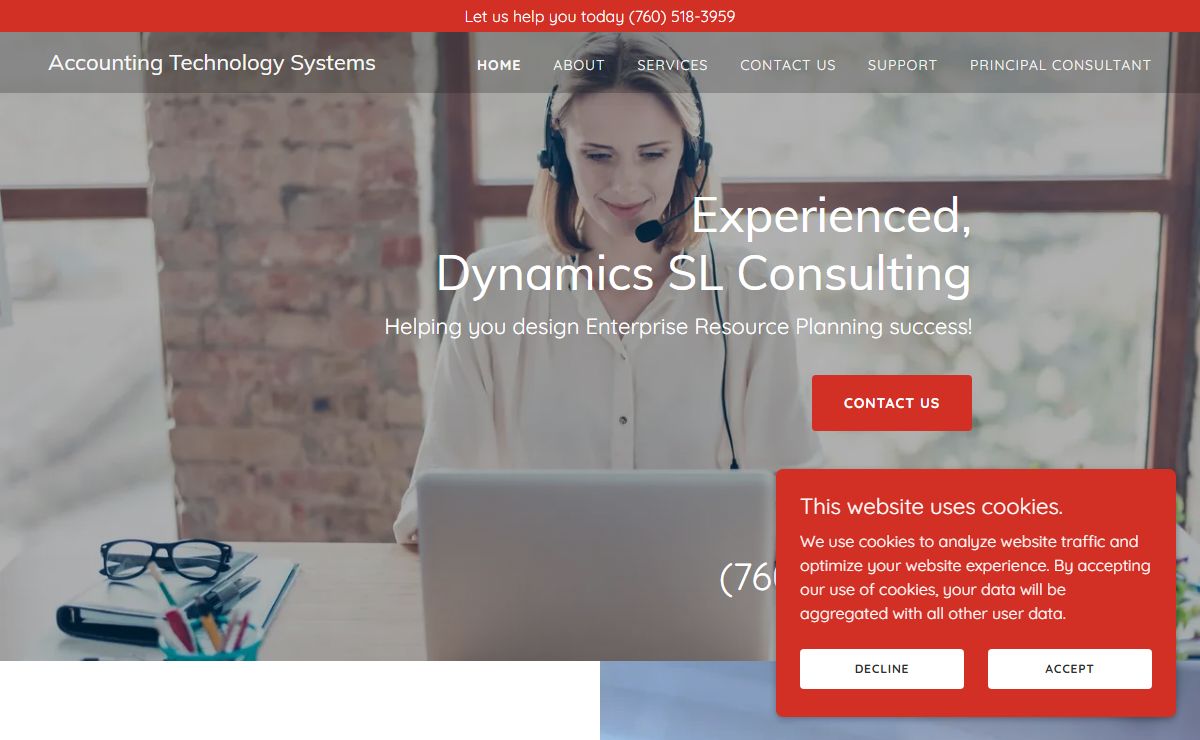 Accounting Technology Systems, Inc. - Dynamics SL, Consulting