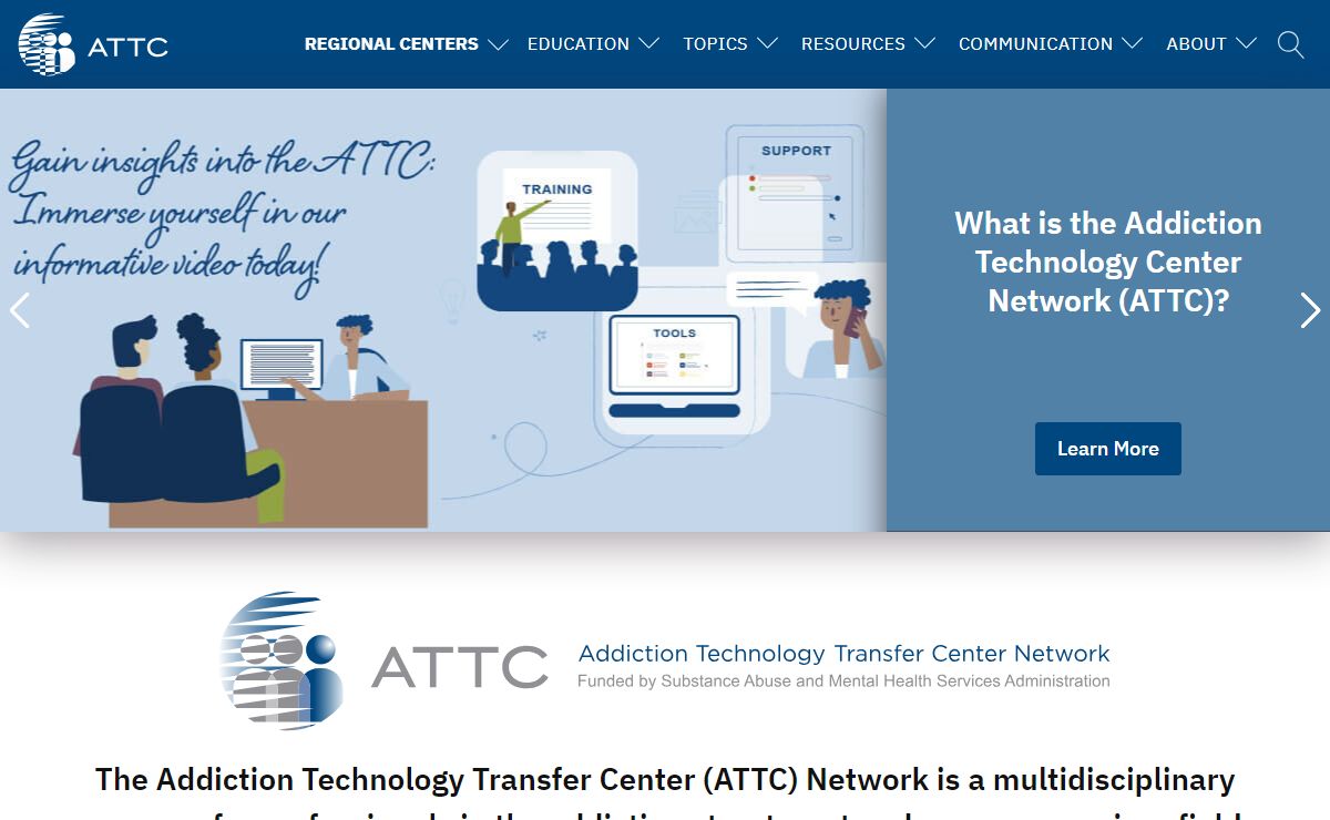 Addiction Technology Transfer Center (ATTC) Network