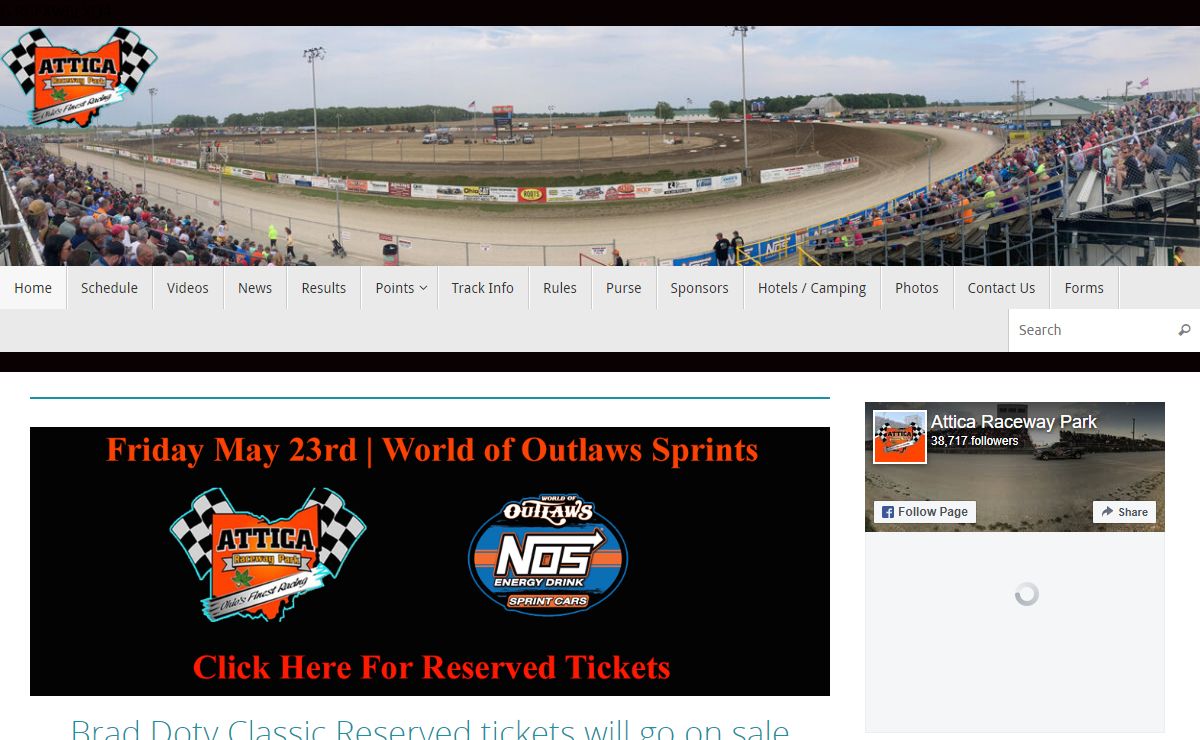 Attica Raceway Park - Ohio's Finest Racing