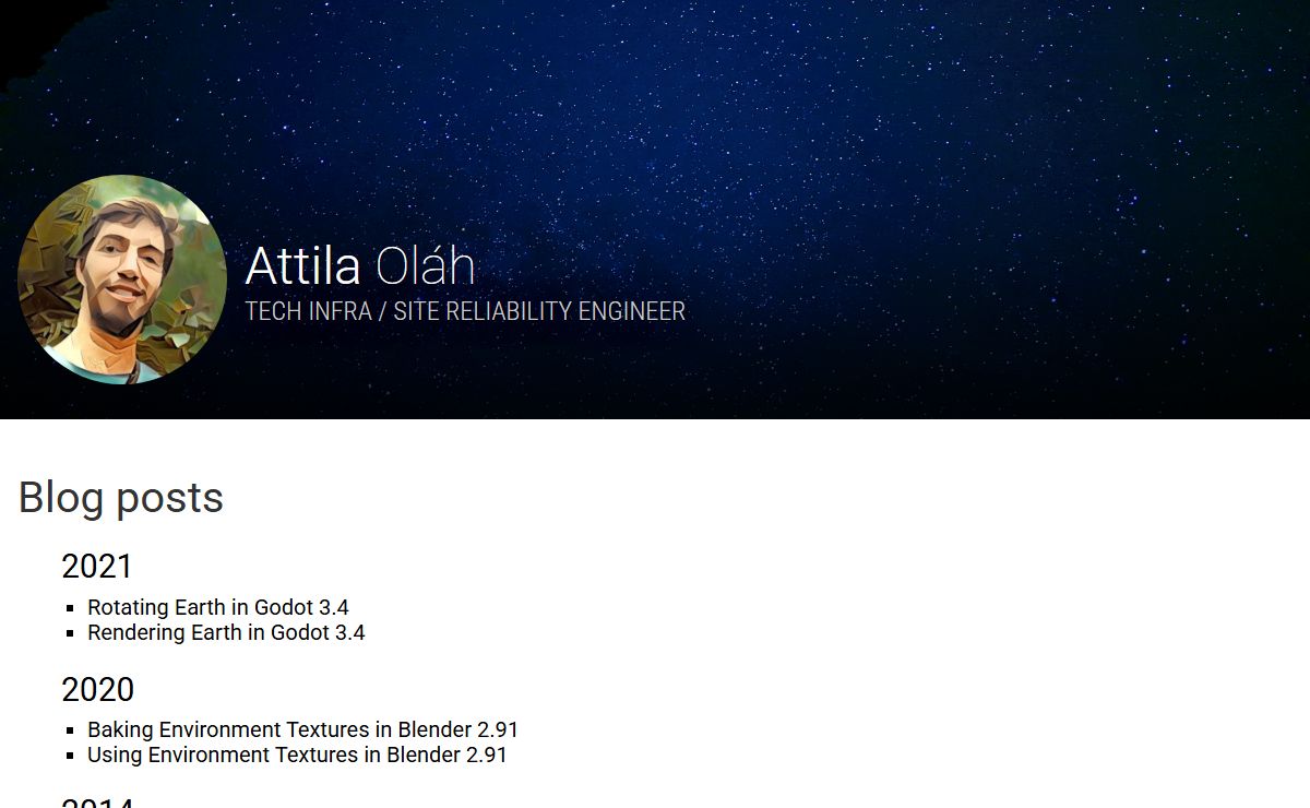 Attila Oláh · SRE/TI