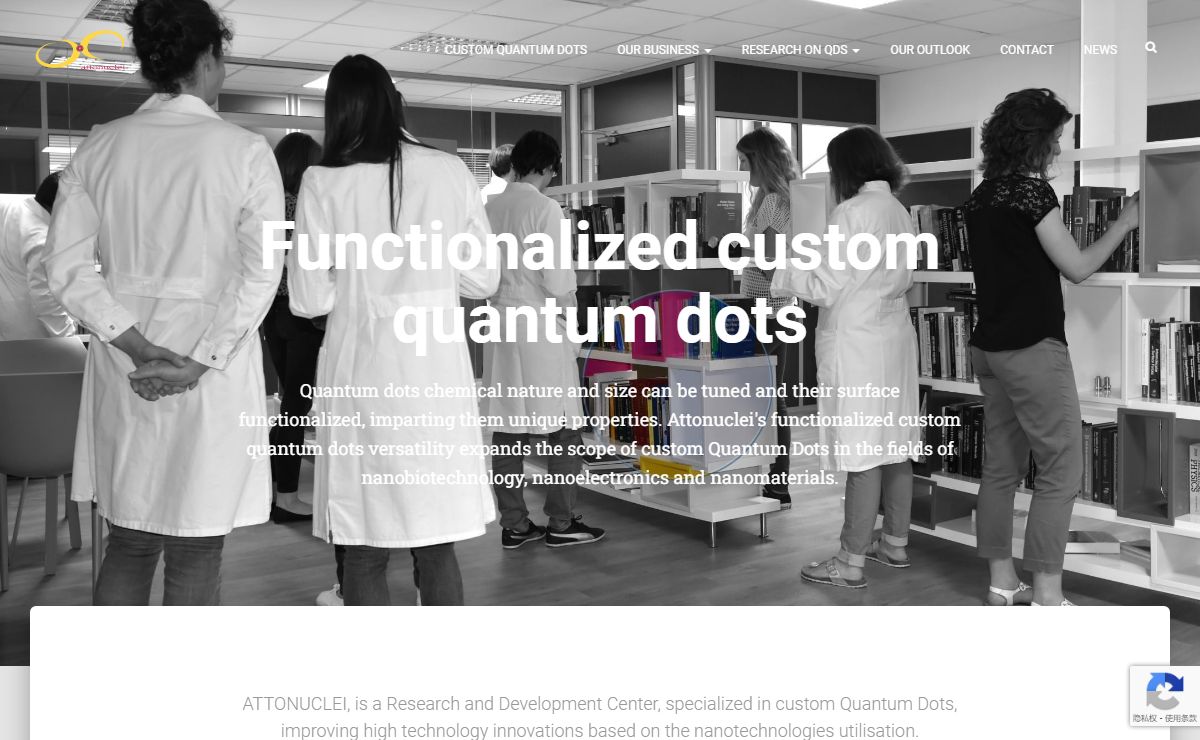 Attonuclei – Custom quantum dots