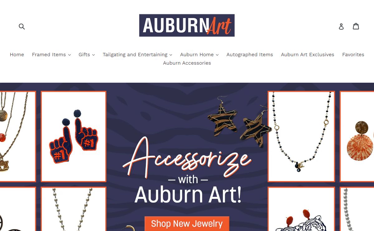 Auburn Art - Home to all things Auburn University and Auburn Tigers!