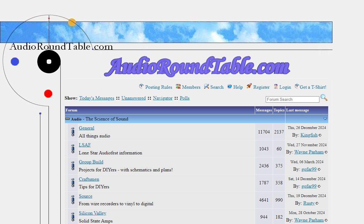 AudioRoundTable.com: Discussion Forum