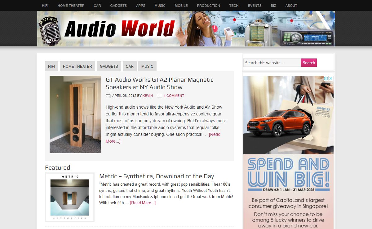 AudioWorld