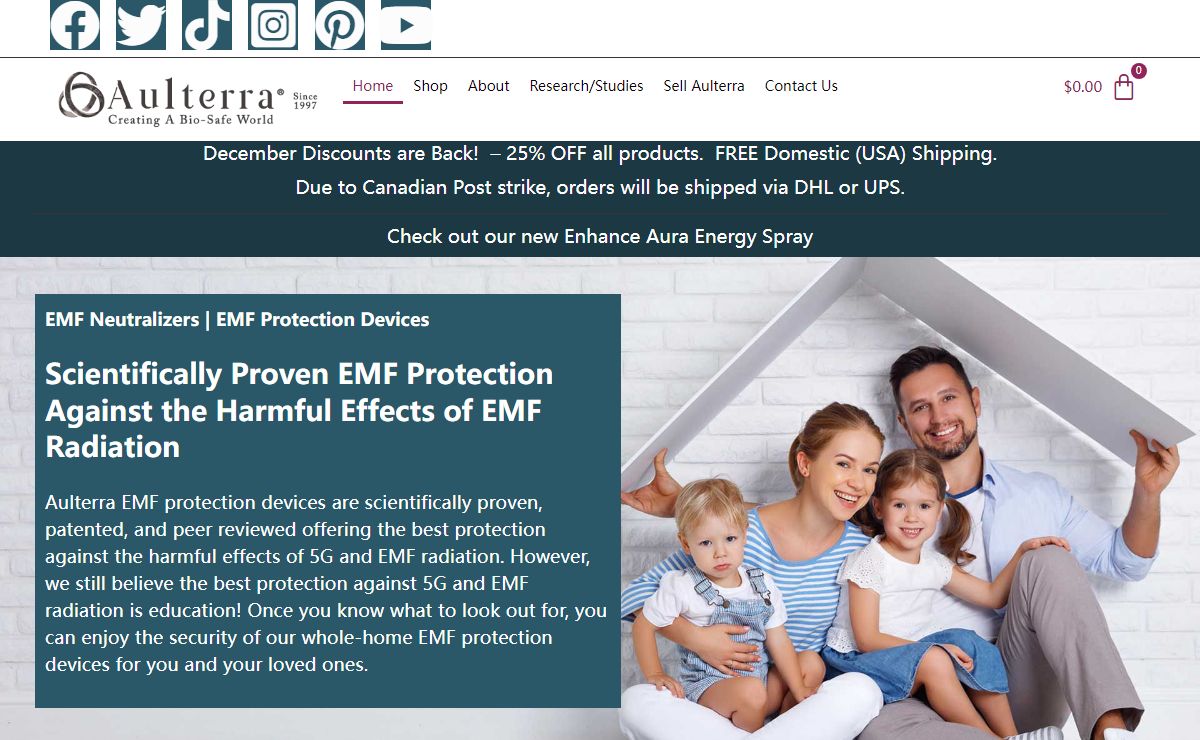 EMF Neutralizers | Whole-Home EMF Protection | Aulterra