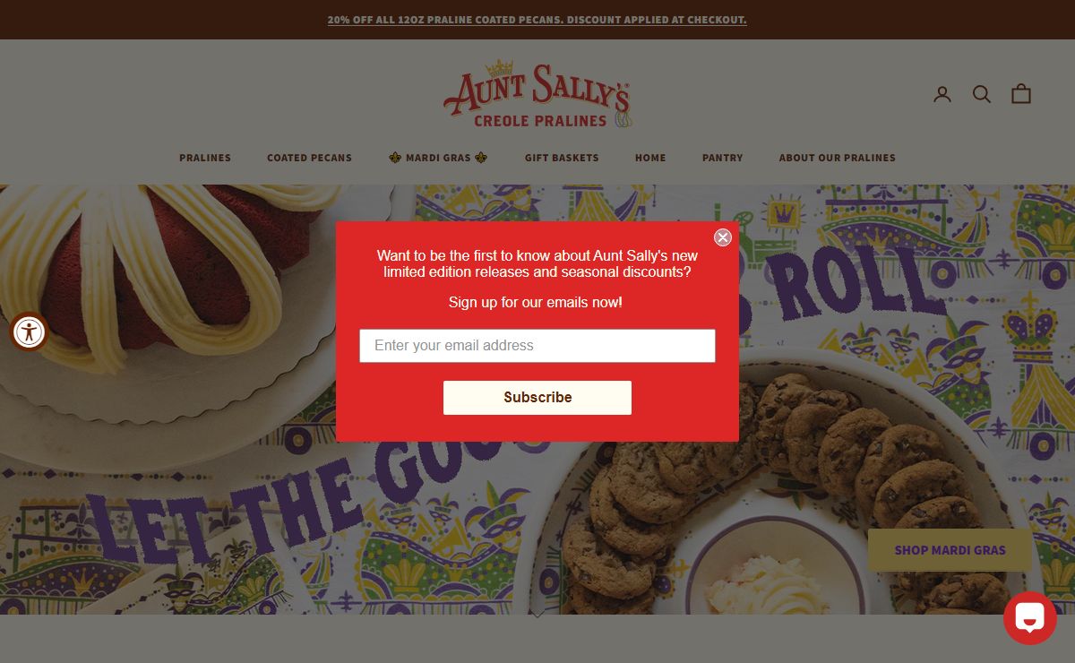 Aunt Sally's Original Creole Pralines | World's Best Praline