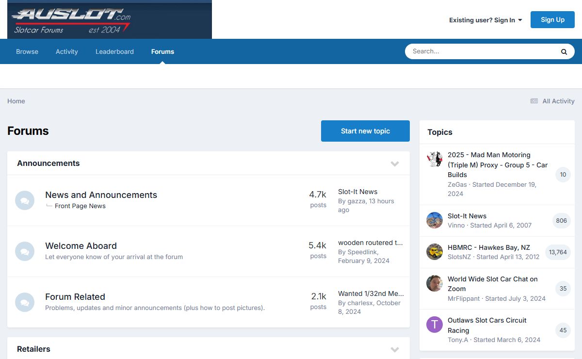 Forums - Auslot Slotcar Forums