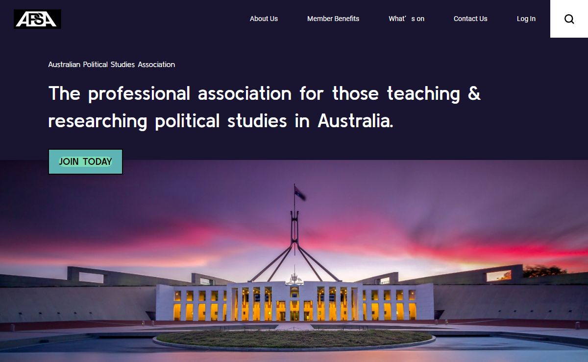 Home - Australian Political Studies Association