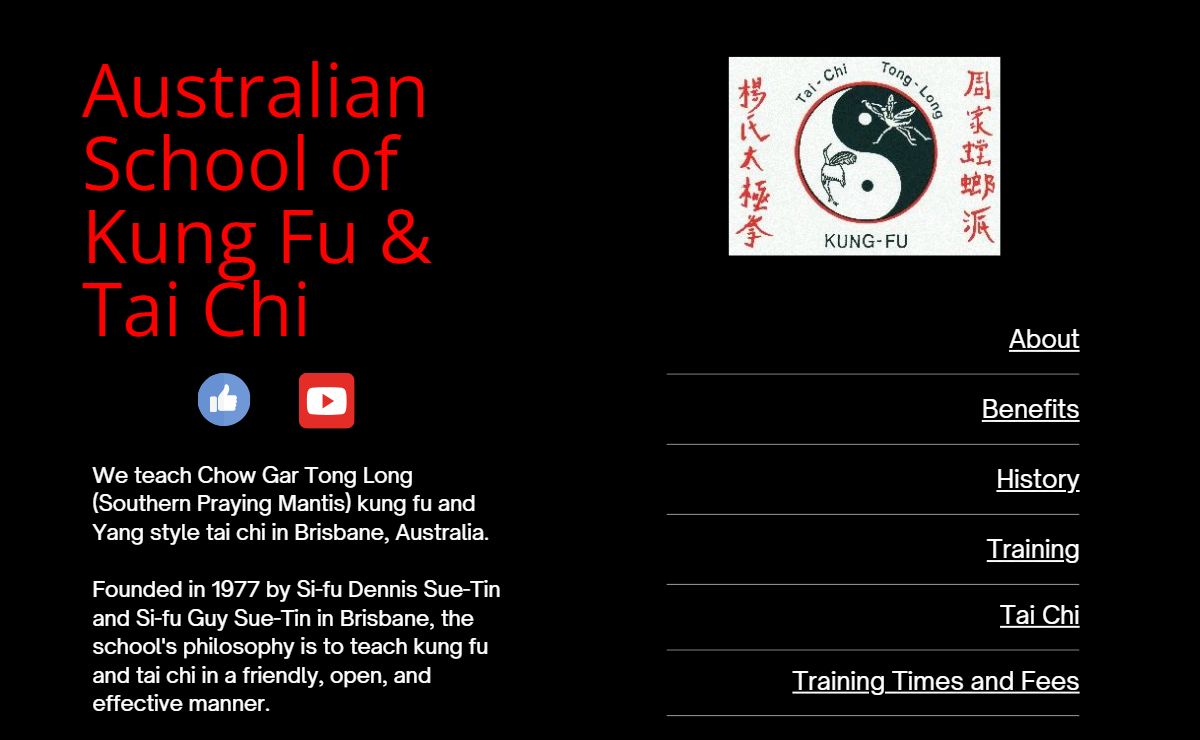Australian School of Kung Fu and Tai Chi - Brisbane
