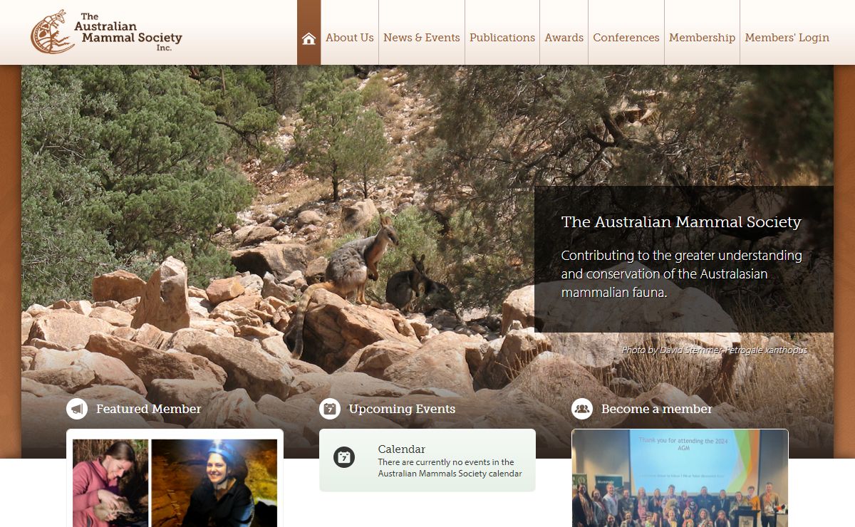 The Australian Mammal Society Inc.