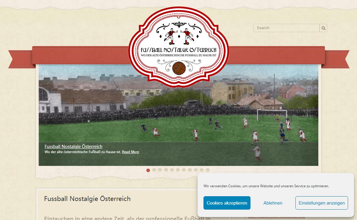 Fussball Nostalgie Österreich
