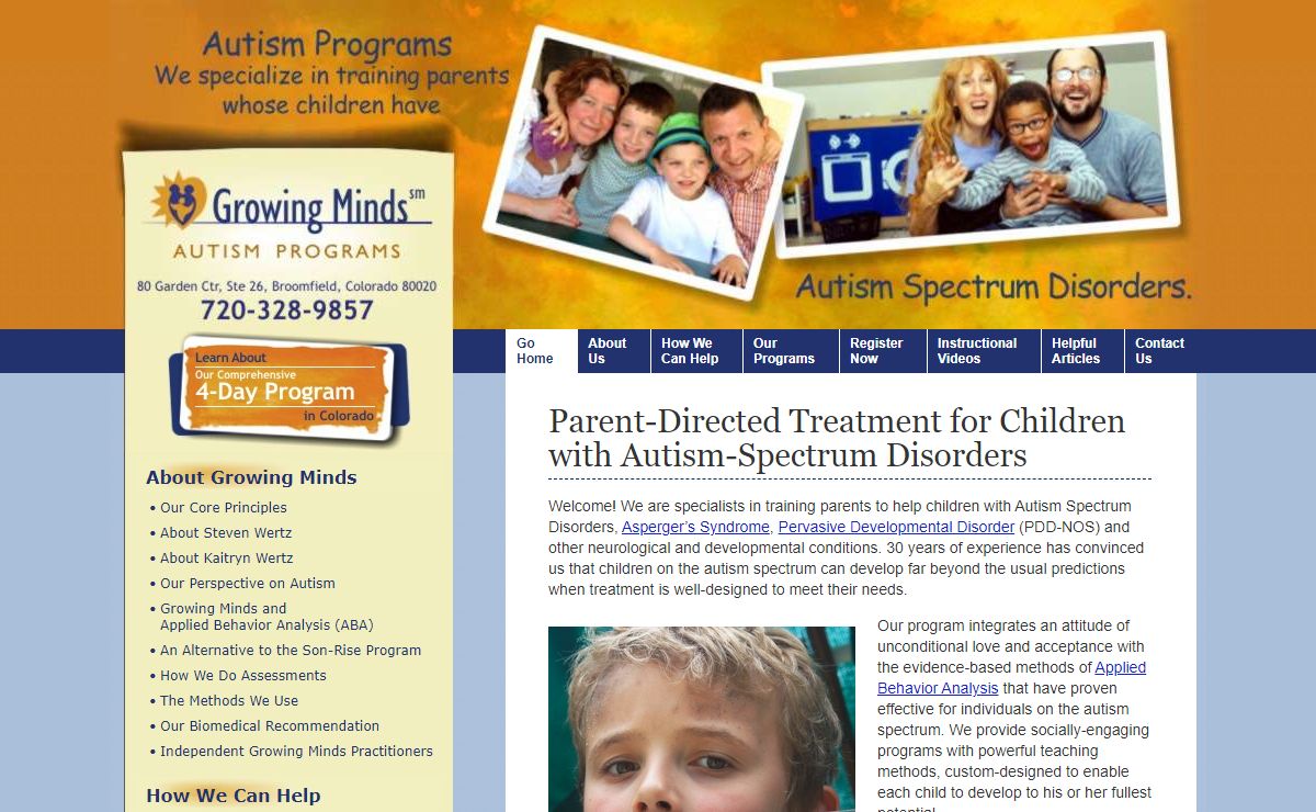 Programs for Children with Autism | Children with ASD | Autistic | Aspergers | PDD-NOS