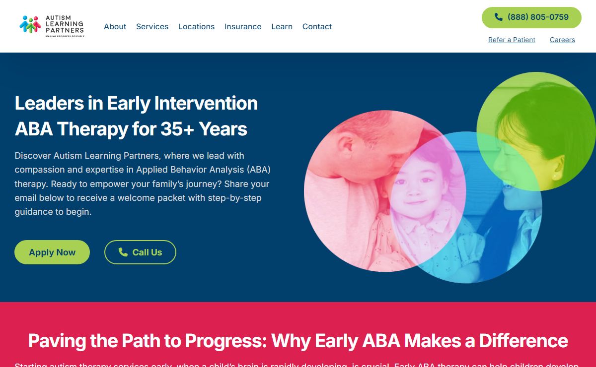 Autism Learning Partners | Making Progress Possible