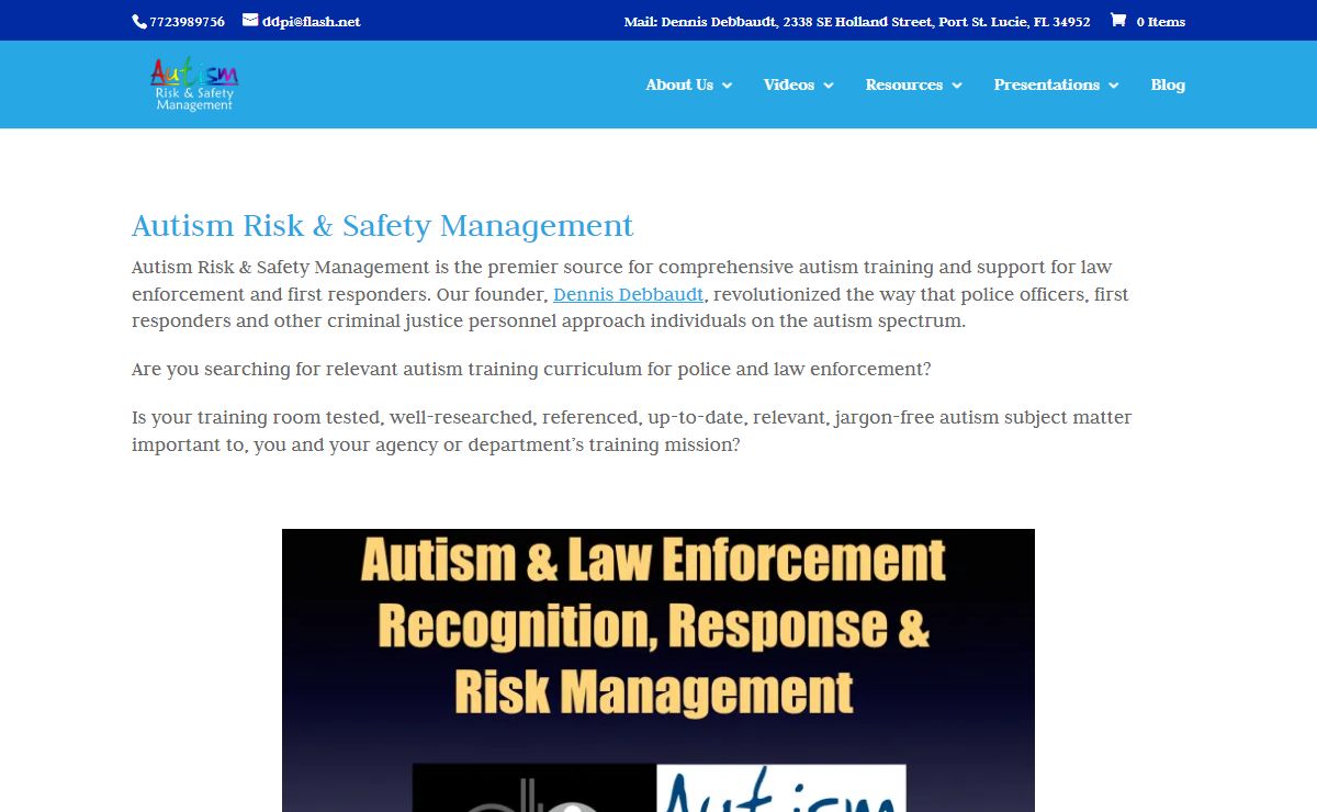 Autism Risk & Safety Management | Autism Training for Police
