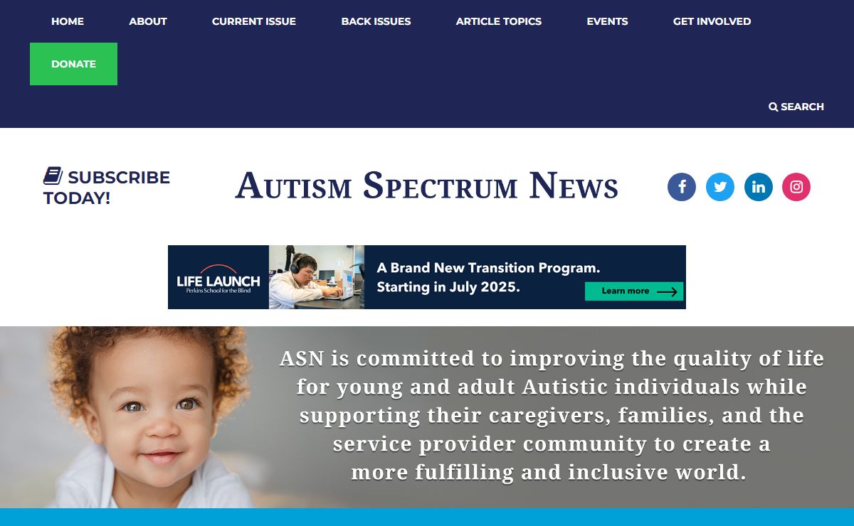 Autism Spectrum News