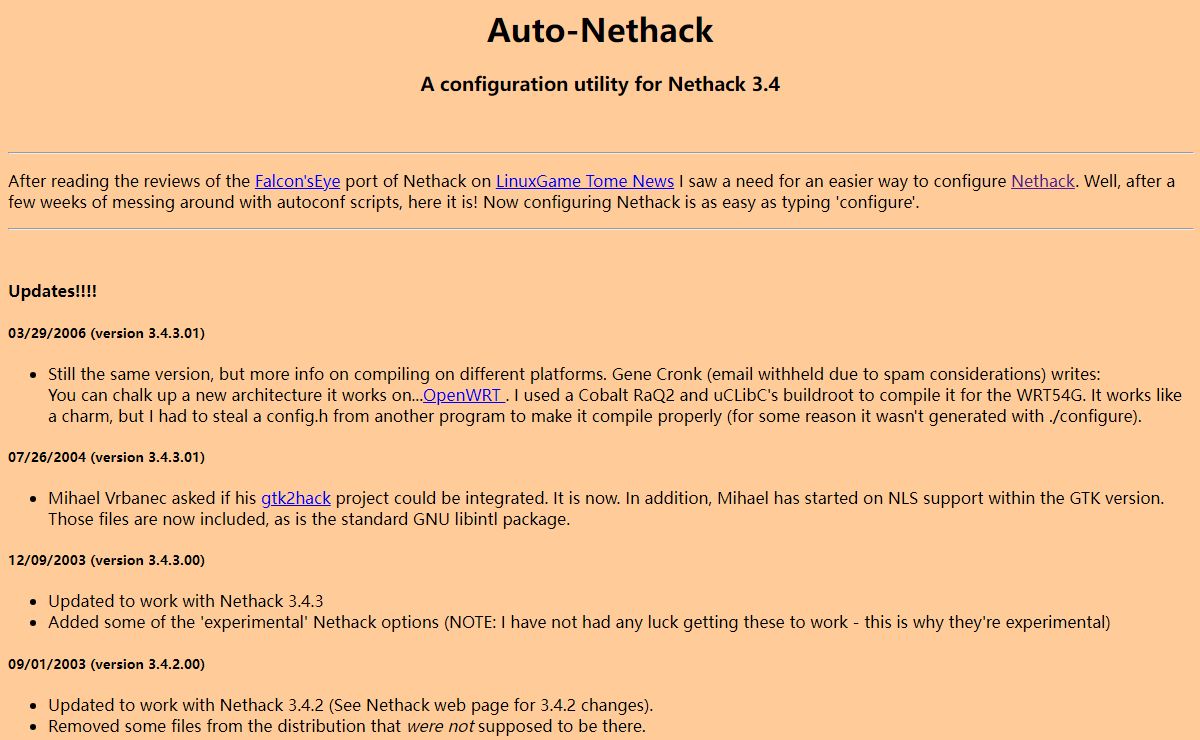 Auto-Nethack