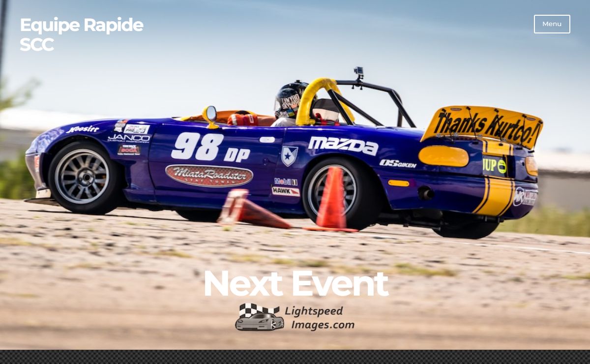 Equipe Rapide SCC – ER is where the autocross fun begins