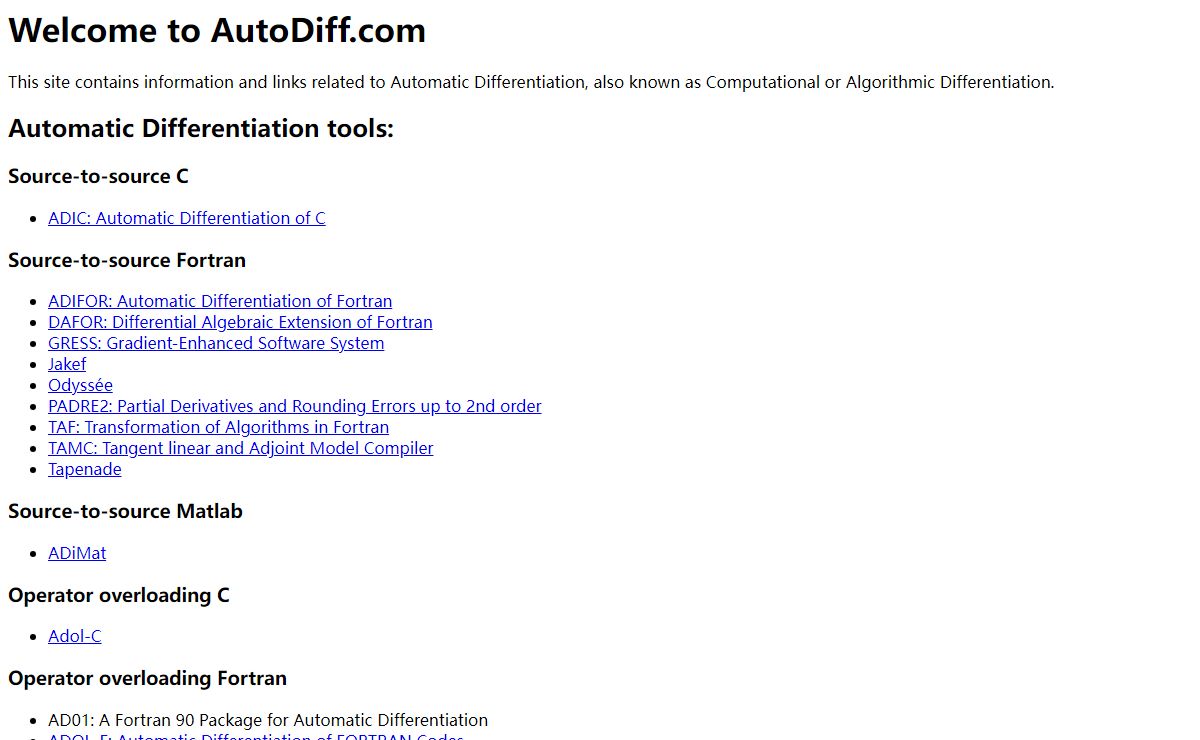 Welcome to AutoDiff.com