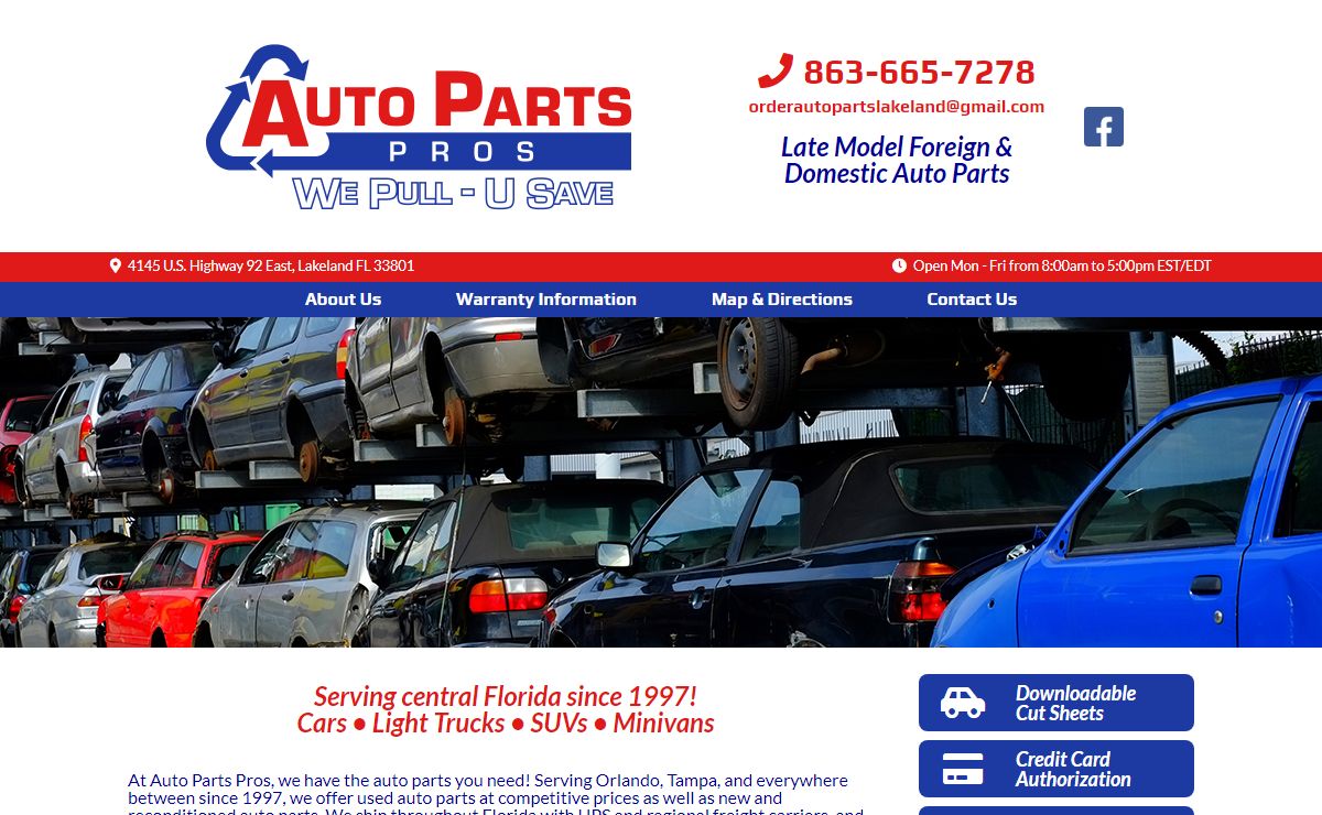 Auto Parts Pros | Lakeland, FL