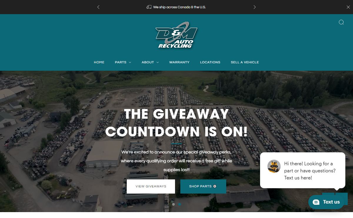 D&M Auto Recycling | Used, New & Remanufactured Auto Parts