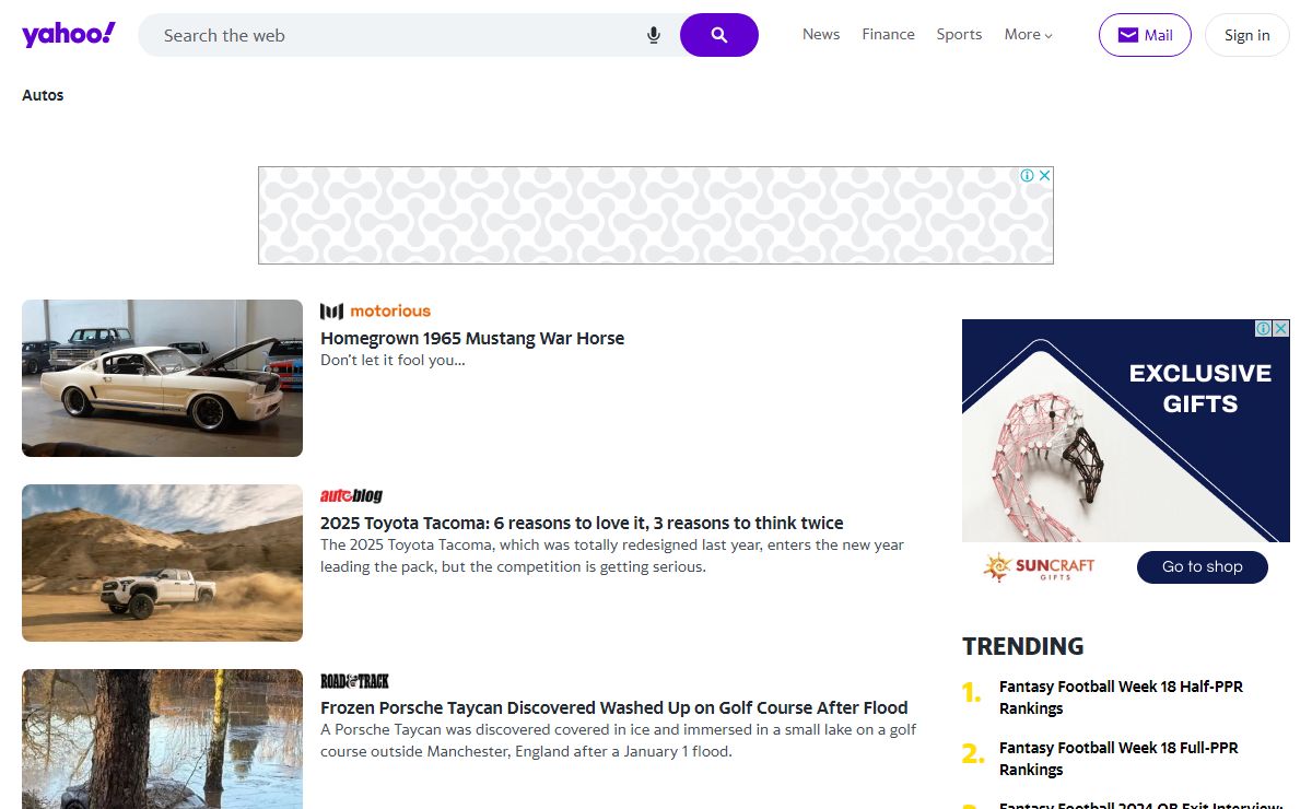Yahoo Autos