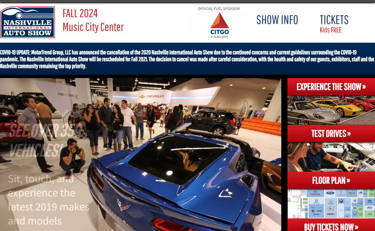 Home | 2024 Model Year Nashville International Auto Show