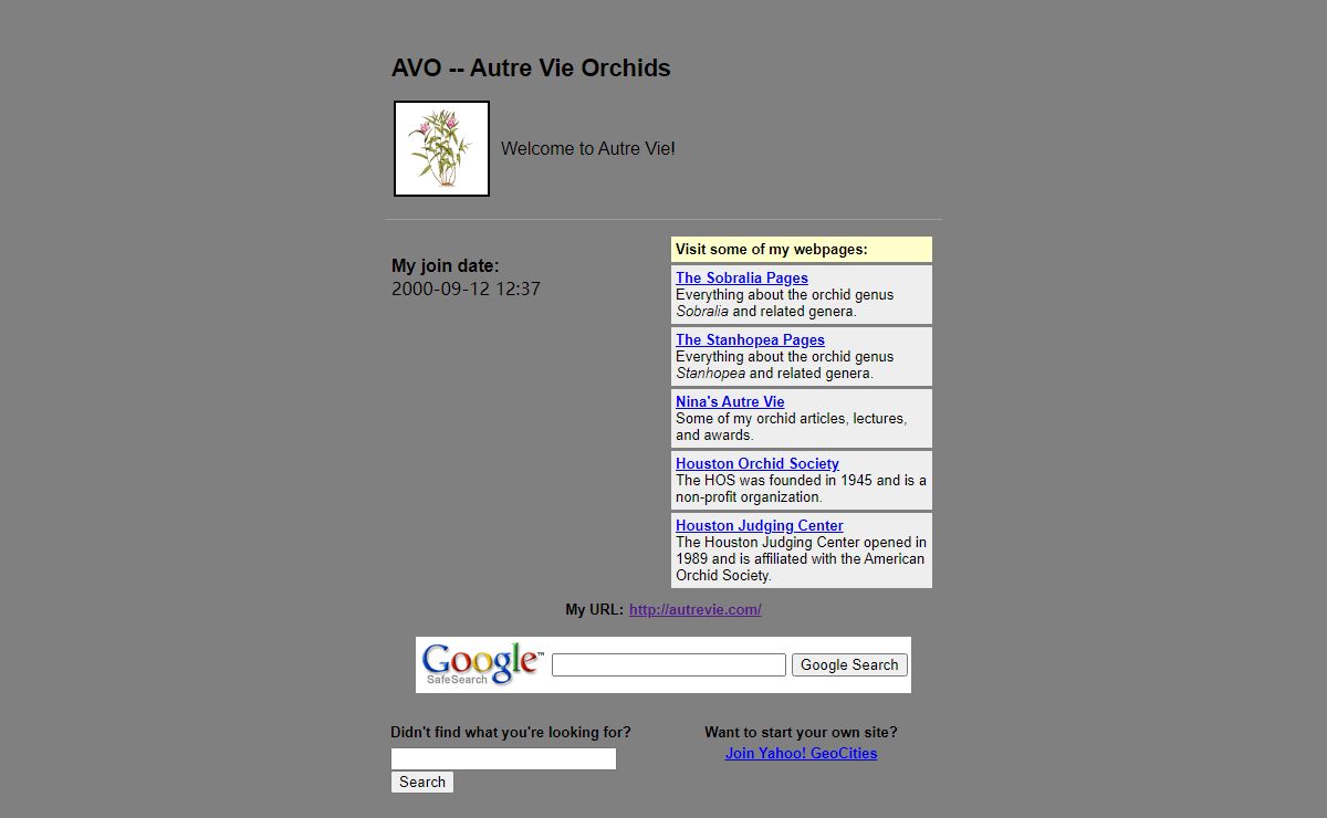 Yahoo! GeoCities - avosite's home page