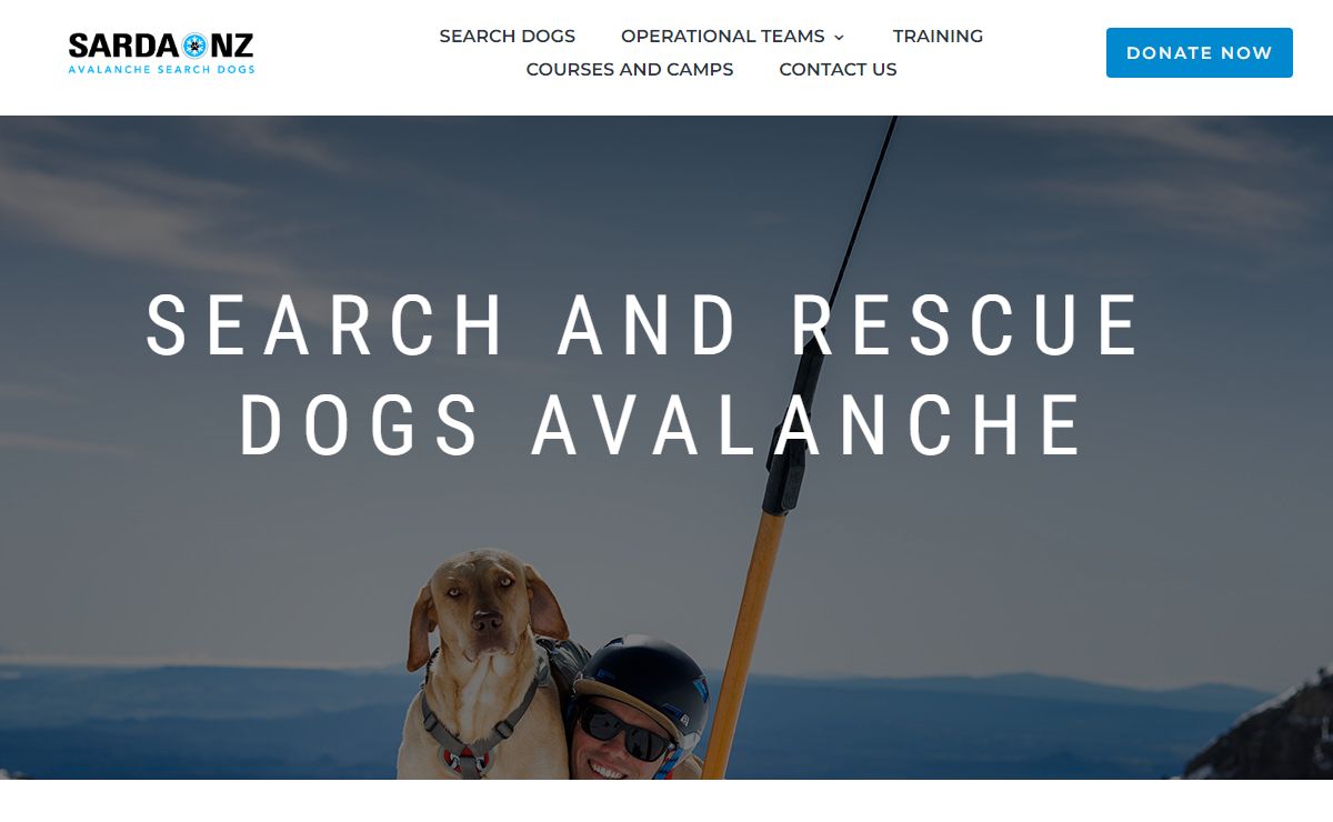 Search Dogs Avalanche (SARDA) New Zealand - Search Dogs