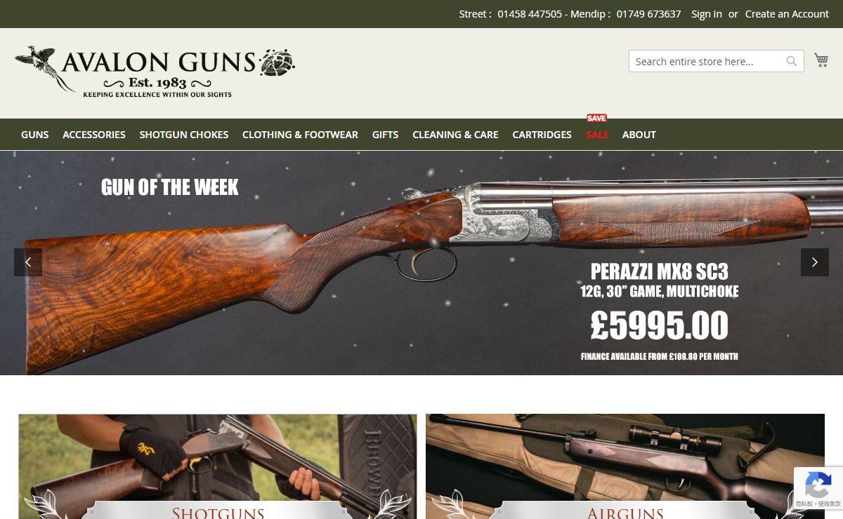 New & Used Shotguns, Rifles, Airguns & Hunting Accessories