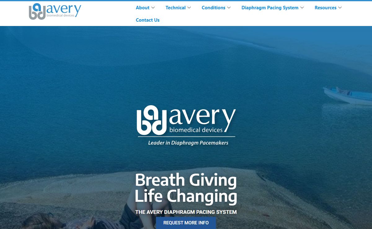 Avery Biomedical Devices - Leader in Diaphragm Pacemakers