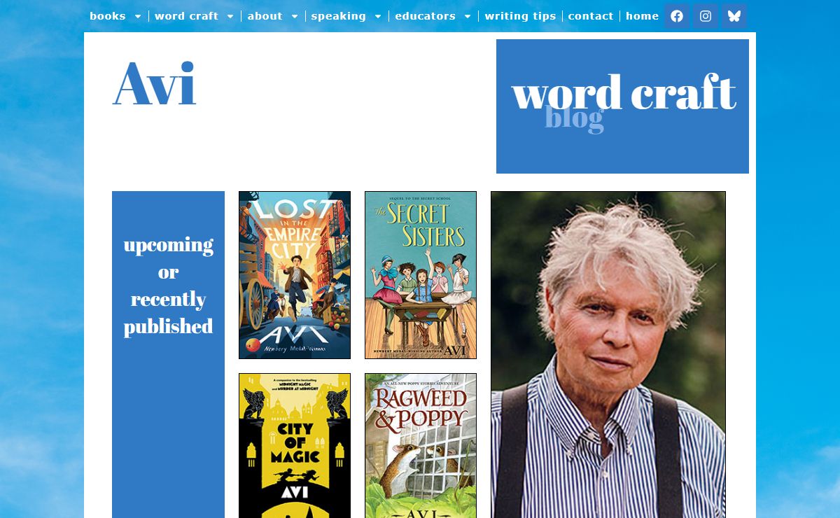 Avi - Author of books for children and teens