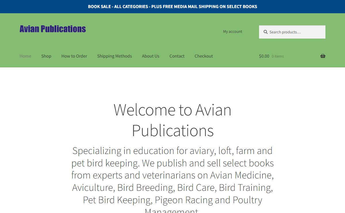 Avian Publications – Bird Keeping, Care, Training & Breeding
