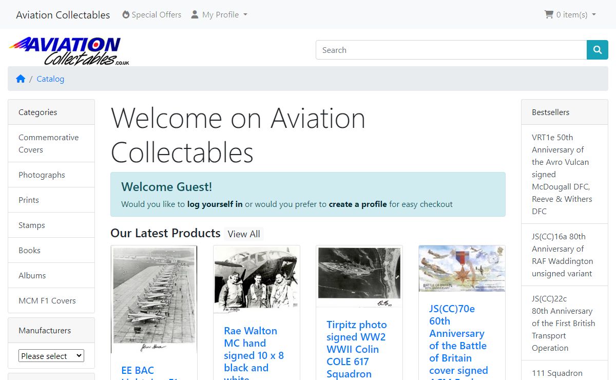 Index Page Title | Aviation Collectables