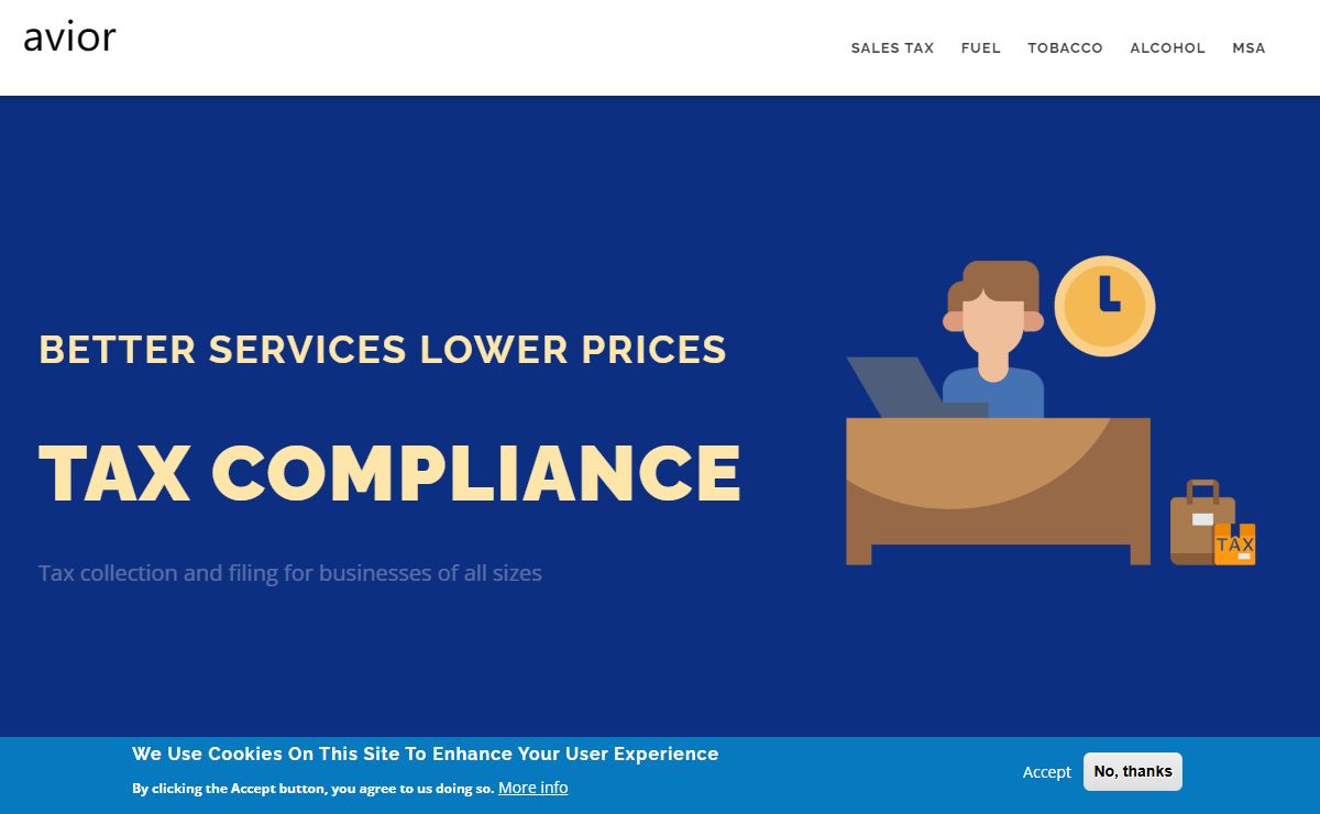 Avior.tax: Tax Software for Tobacco, Fuel, Alcohol, Sales Tax & more