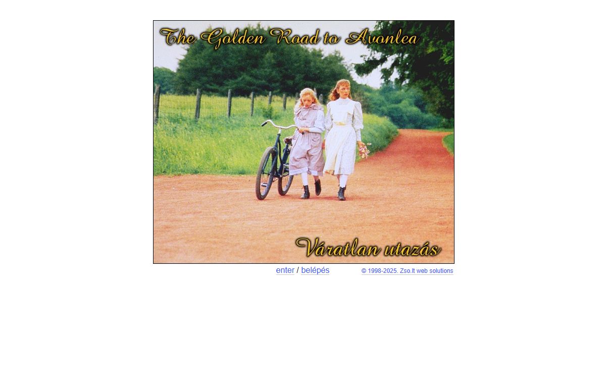The Golden Road to Avonlea - Avonlea.hu