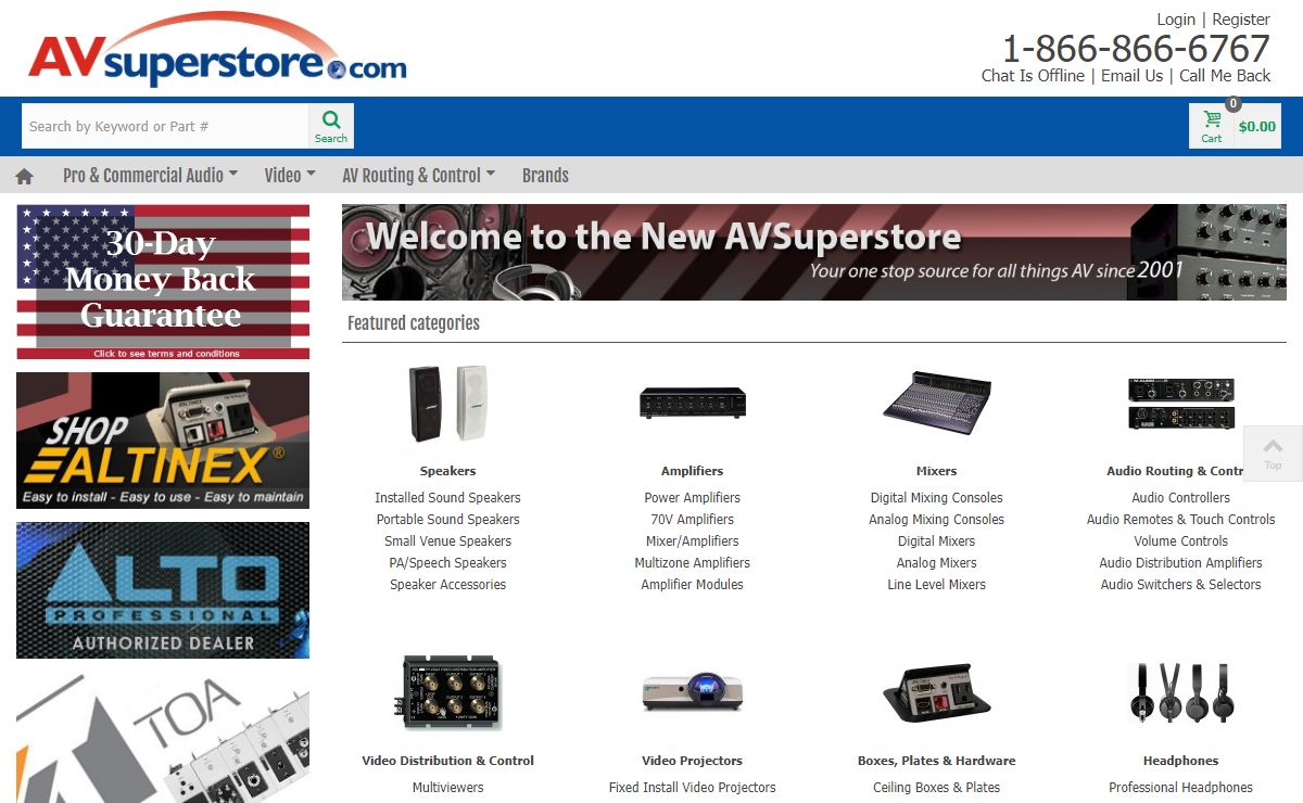 AVsuperstore : Pro & Commercial Audio, Video and Conferencing Solutions