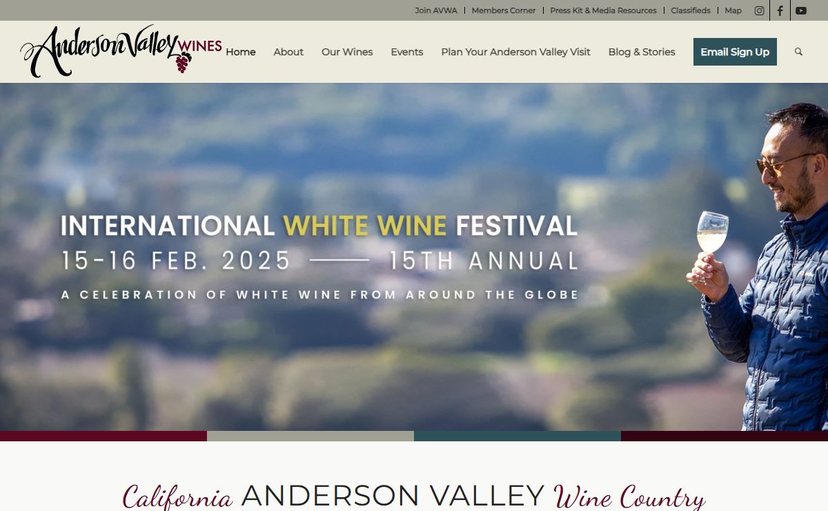 Anderson Valley | Wineries, Vineyards, Restaurants & Lodging