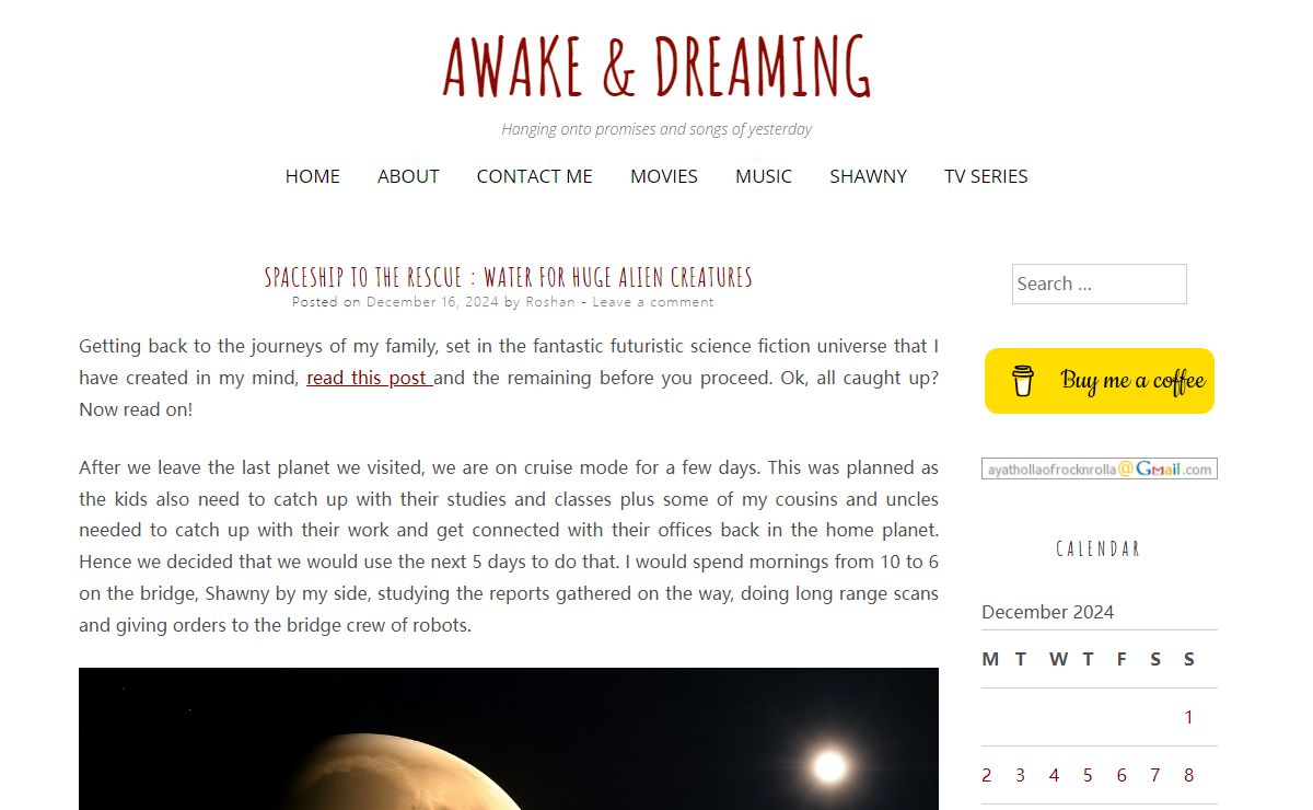 Awake & Dreaming