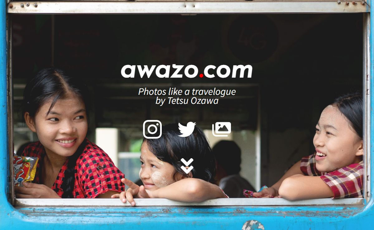 awazo.com - Photos like a travelogue by Tetsu Ozawa