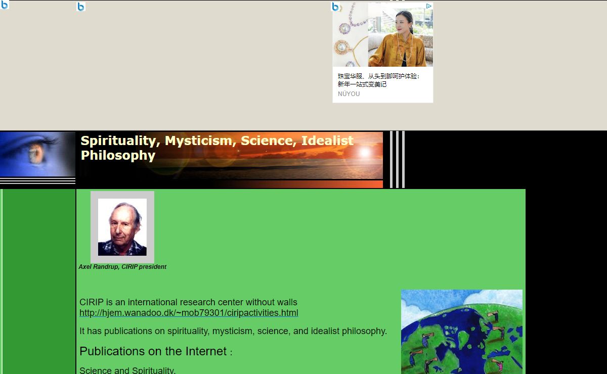 Spirituality, Mysticism, Science, Idealist Philosophy