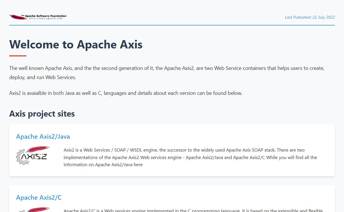 Apache Axis