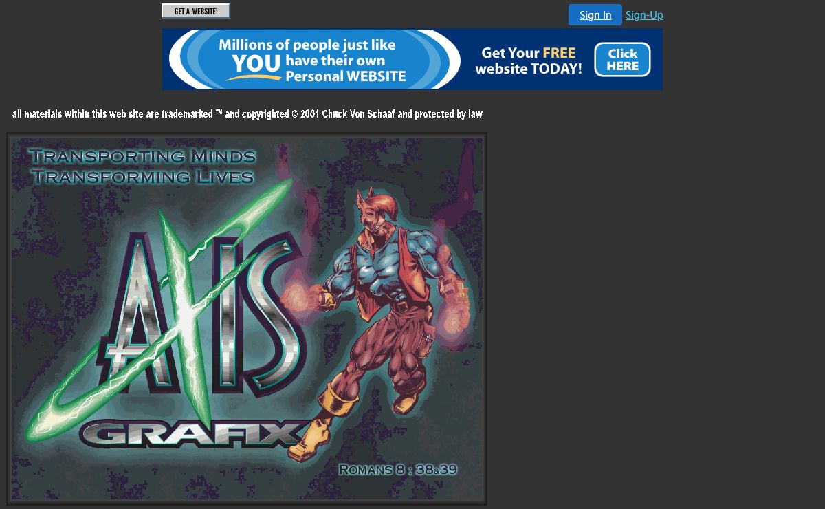 AXIS Home Page