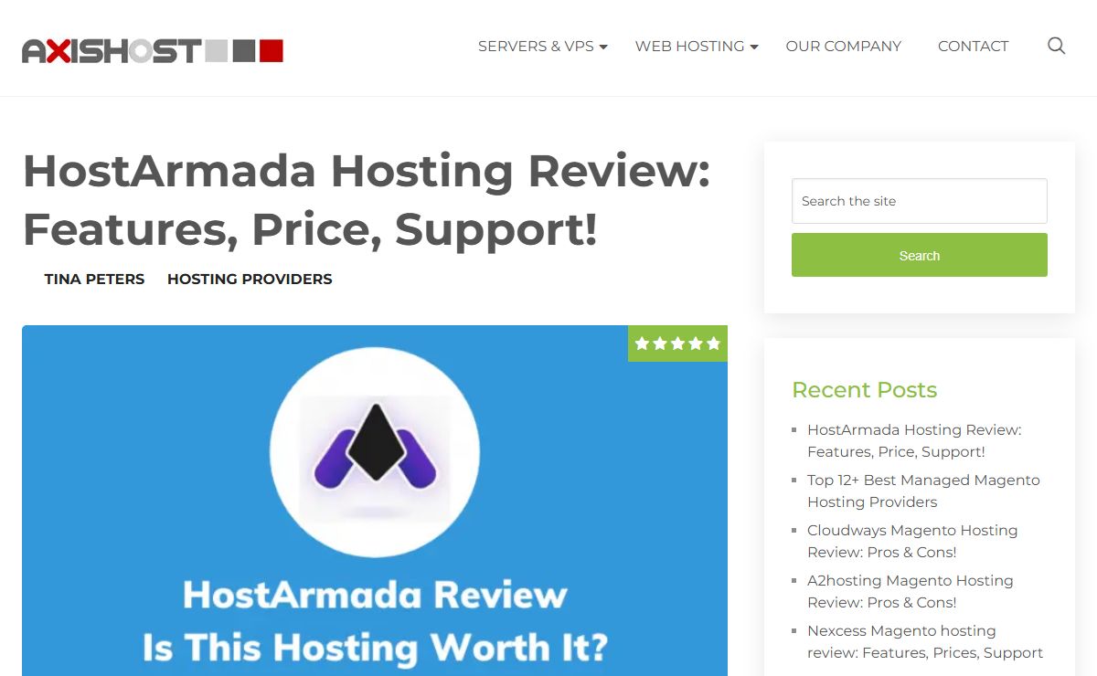 AxisHost - Hosting Reviews & Comparison