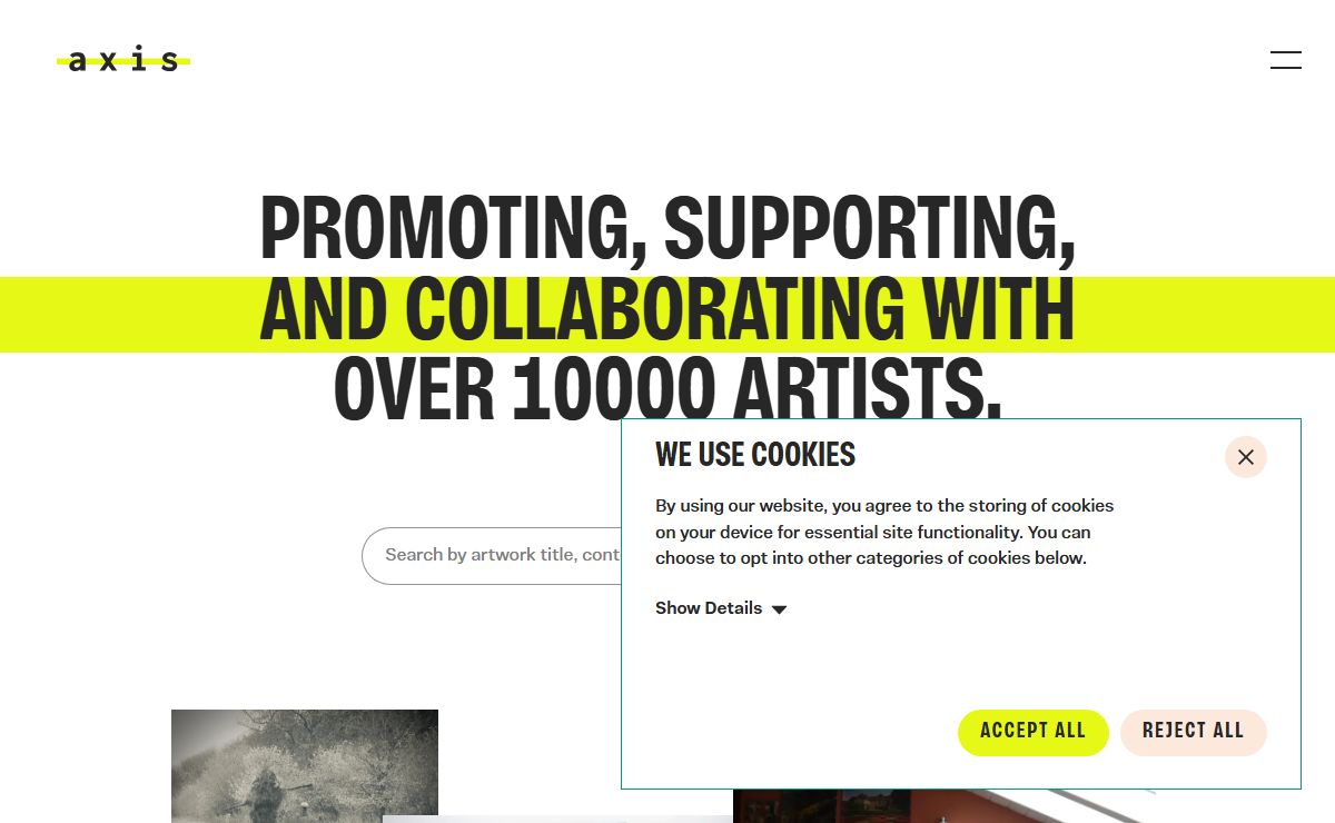Axis | Axis: Championing Contemporary Art Across the UK
