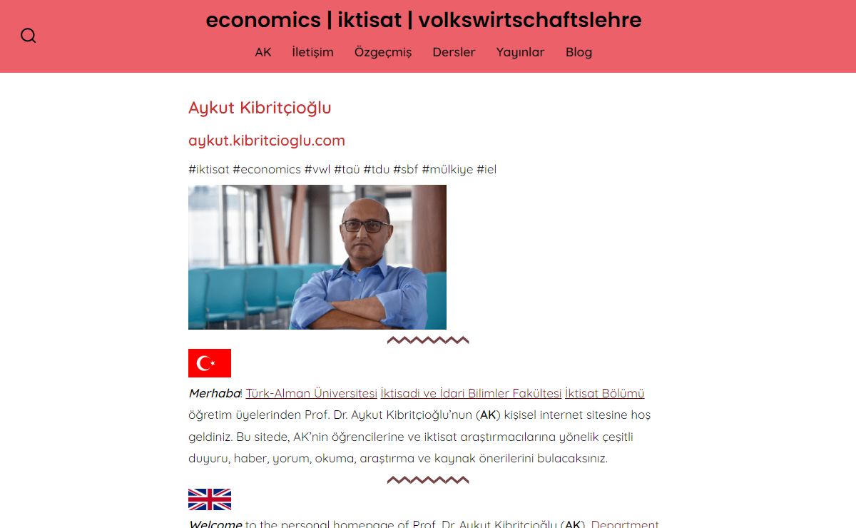 economics | iktisat | volkswirtschaftslehre