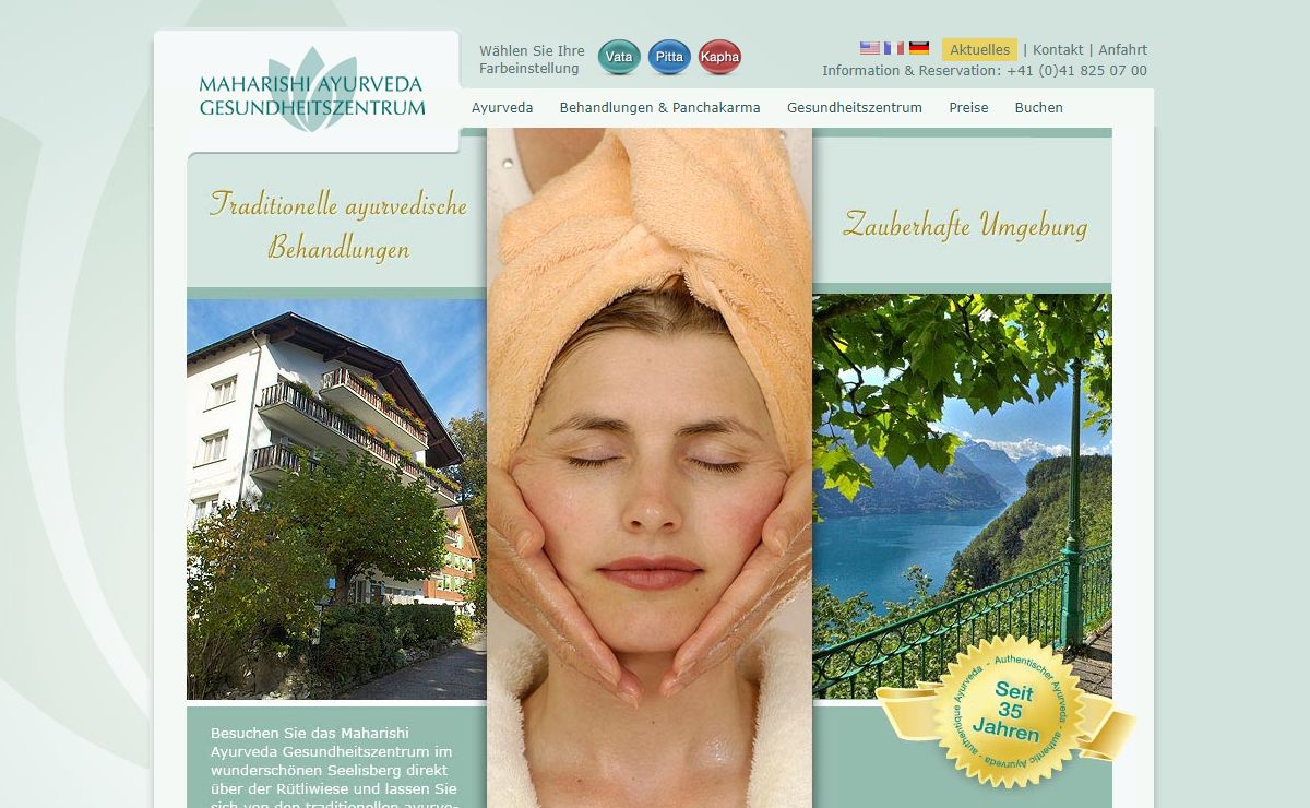 Maharishi Ayurveda Gesundheitszentrum Seelisberg - Home